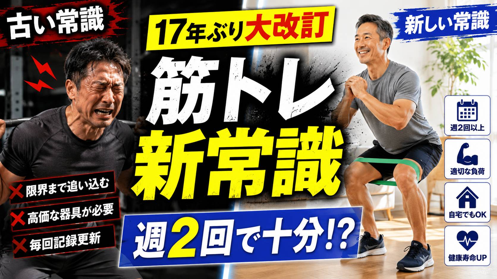 アメリカ最大スポーツ医学会が17年ぶり改訂!筋トレの新常識