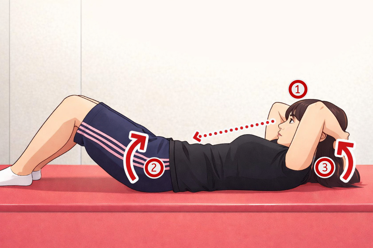 シットアップ基本